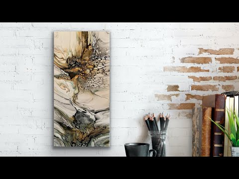 Видео: 353. Часть II - Серый или черный Пейн? КРАСИВЫЙ SheleeArt Blowout! /Fluid Art