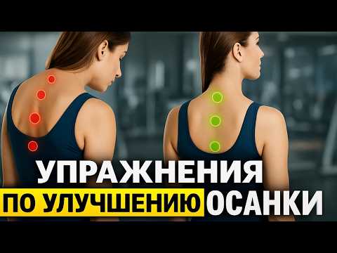 Видео: Красивая СПИНА и осанка за 10 минут. Забудь про сутулость и массажистов!