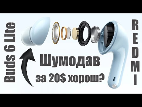 Видео: Самые недорогие с шумодавом Redmi buds 6 lite