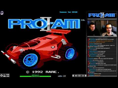 Видео: R.C. Pro-Am 2 прохождение Co-op (U) | Игра на (Dendy, Nes, Famicom, 8 bit) Rare 1992 Стрим HD RUS