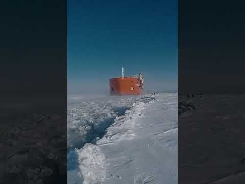 Видео: Ледокол на Енисее.....советую посмотреть