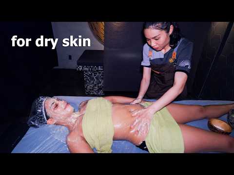 Видео: ASMR: Органический Скраб и Массаж Тела с Тыквой ₽2,300 во Вьетнаме | 100% Натурально