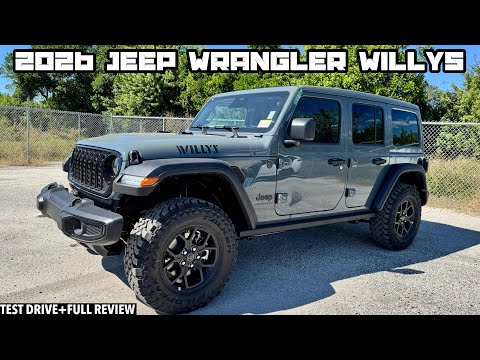 Видео: Jeep Wrangler Willys 2026 года: ТЕСТ-ДРАЙВ + ПОЛНЫЙ ОБЗОР