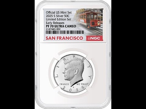 Видео: Набор из серебряных монет 2025 года выпуска «Литл Эд» в хорошем состоянии выйдет на этой неделе! ...