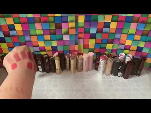 Видео: Все мои помады. Очень много. 2 часть.