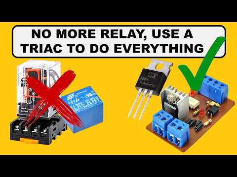 Видео: TRIAC и все, что можно сделать с этим компонентом.