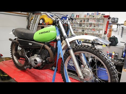 Видео: Решение головоломки KD175: как диагностировать и осмотреть этот двигатель мотоцикла Kawasaki!