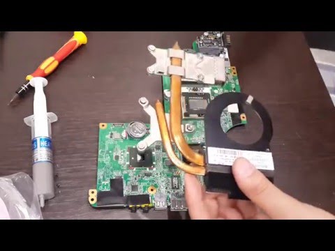Видео: Замена термопасты и чистка ноутбука HP Pavilion dv6