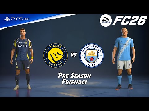 Видео: FC 26 — «Аль-Наср» против «Манчестер Сити» | Мировая игра | Криштиану Роналду против Эрлинга Хола...