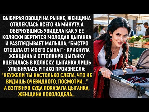Видео: Выбирая овощи на рынке, женщина отвлеклась всего на минуту, а обернувшись увидела как у коляски...