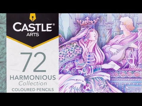 Видео: Castle Arts Harmonious - отзыв на карандаши