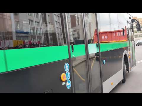 Видео: Астана. A852 Yutong ZK 6128 HG маршрут 4ка