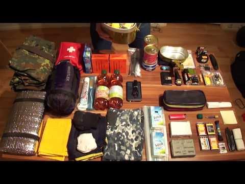 Видео: Тревожный чемоданчик (куртка, рюкзак и сумка выживания)