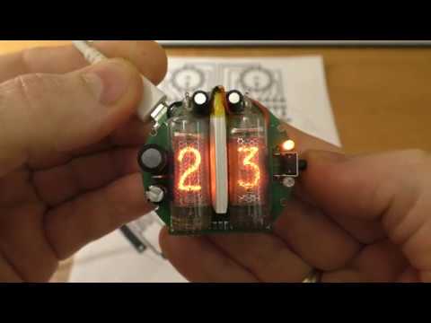 Видео: Наручные ламповые часы Микро ИН-16 (How To Make Nixie Watch Tube Clock)