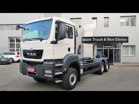 Видео: МАН 6х6 шасси/ MAN TGS 33.440 BB Chassis 6x6
