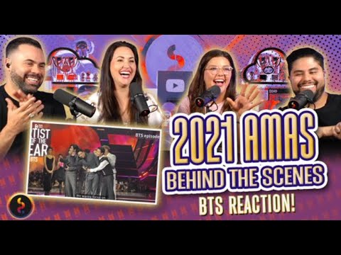 Видео: BTS «Закулисье AMA 2021» — Мы так гордимся!!! 😁 | Реакция пар