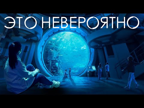 Видео: САМЫЙ БОЛЬШОЙ АКВАРИУМ В ПУСТЫНЕ - SeaWorld Abu Dhabi