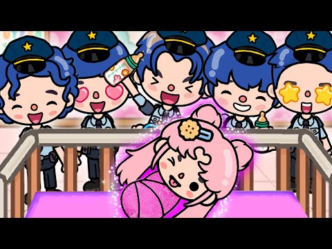 Видео: У меня 5 братьев-полицейских | История жизни Toca | Toca Boca