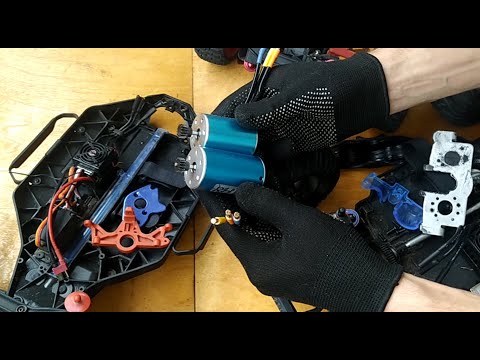 Видео: Замена моторов Remo Hobby M-Max 9EMU