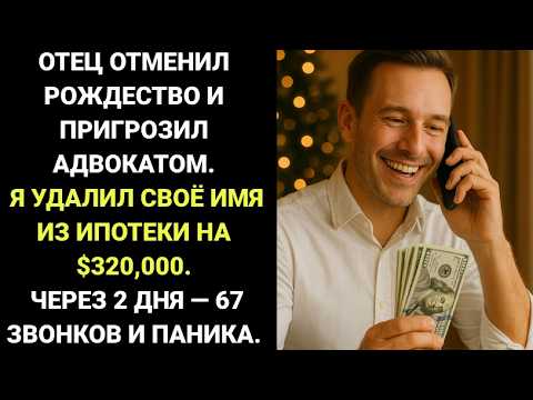 Видео: Отец Оставил Сообщение: «Рождество Отменяется. Жди Звонка От Адвоката». Я Не Спорил Ответил: «Понял»