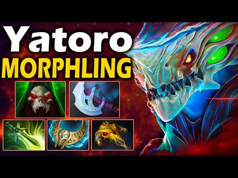 Видео: Яторо на Сигнатурном Морфе, ОН ВЕРНУЛСЯ! - Yatoro Morphling 7.38 ДОТА 2