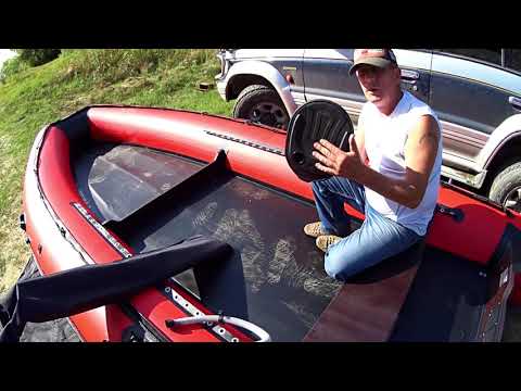 Видео: Лодка ПВХ SibRiver Абакан-480 JET , первый пуск плм SUZUKI DF30AS