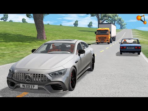 Видео: МАКСИМАЛЬНАЯ СКОРОСТЬ! РАЗОГНАЛ МЕРСЕДЕС ДО 400 КМ/Ч | BeamNG.drive