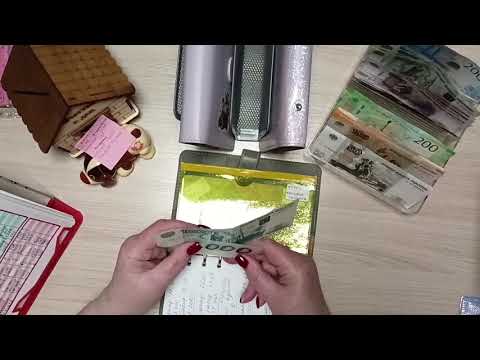 Видео: С опозданиями и извинениями 😊/ распределение денег по конвертам/ 15 000 ₽ + 1 000 ₽/ 06.10.25