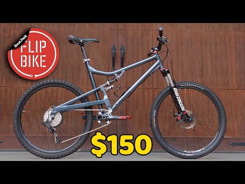 Видео: Восстановление ОЧЕНЬ заброшенного «таинственного» велосипеда Full Squish — Flip Bike