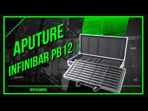 Видео: 51 КИЛОГРАММ СВЕТА | APUTURE INFINIBAR PB12 8-LIGHT KIT