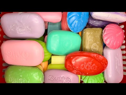 Видео: ASMR🔪Cutting dry soap 🧼Резка сухого мыла🩷💚🤍💜💙❤️🖤🧡