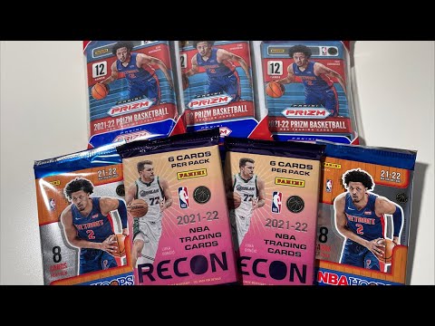 Видео: Брейк №18. NBA.2021/22 Recon Basketball Hobby, Prizm Multi, Hoops/Формат:рандом