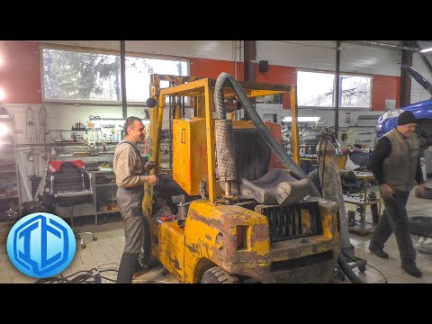 Видео: Быстрая замена проводки на погрузчике