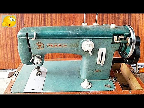 Видео: Швейная машинка "Чайка 2". Реставрация металлолома.