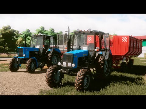 Видео: Farming Simulator 22 / Карта Кошмак / #23 Уборка кукурузы на силос МТЗ-82/1025, Claas Jaguar 900