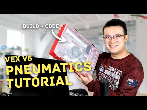 Видео: Как построить и запрограммировать пневматику VEX V5