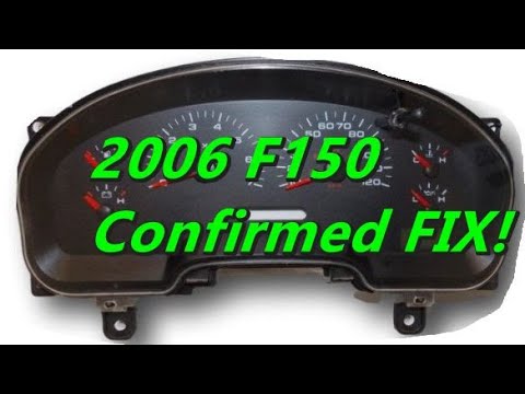 Видео: 04–08 F150 Неисправны датчики. Дисплей одометра не работает! Фоновая подсветка приборной панели н...