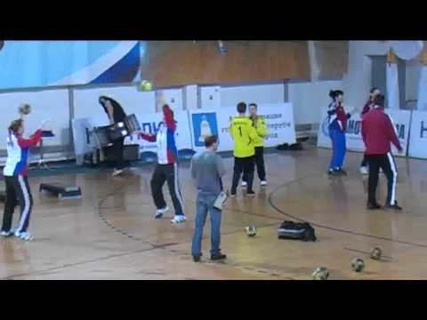 Видео: Упражнения для гандбольных вратарей