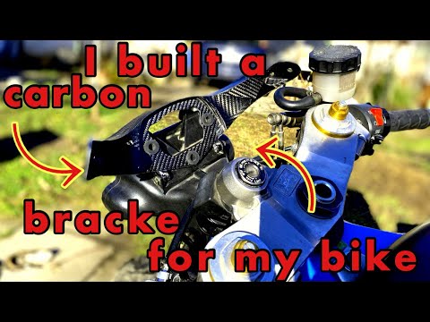 Видео: Сборка кронштейна из углеродного препрега — сборка ZX6R, часть 6