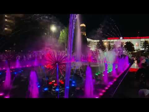 Видео: Фонтаны города Красноярск