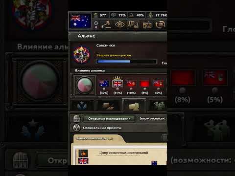 Видео: Очко инициативы и как поднять свое влияние в альянсе в Hoi4