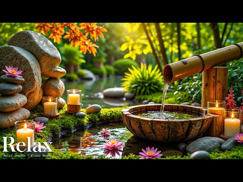 Видео: Расслабляющая музыка для исцеления + Звуки воды 🌿 Снимает стресс, успокаивает тревогу и депрессию,