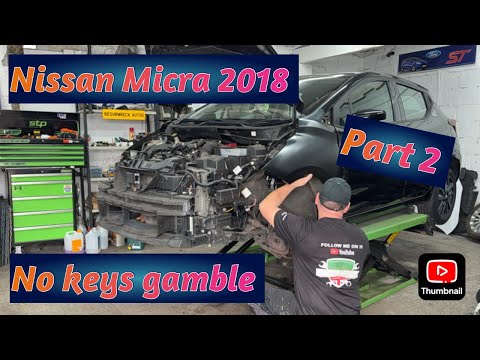 Видео: NISSAN MICRA 2018 ЗАКРЫТ БЕЗ КЛЮЧЕЙ COPART GAMBLE ЧАСТЬ 2