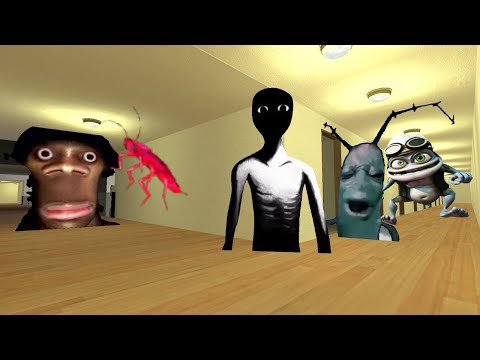 Видео: ТАРАКАН ПРИВЕТ, МЕНЯ ЗОВУТ АУУУУУ ПЛАНКТОН И БЕЗУМНАЯ ЛЯГУШКА В ОТЕЛЕ #gmod #nextbots