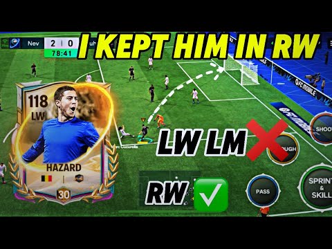 Видео: Обзор 113 OVR HAZARD – все еще стоит ли его в FC Mobile?