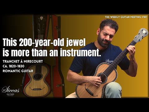 Видео: Сможет ли эта 200-летняя гитара превзойти современные инструменты? Сорока, Бруна, Ловадина, Сайп ...