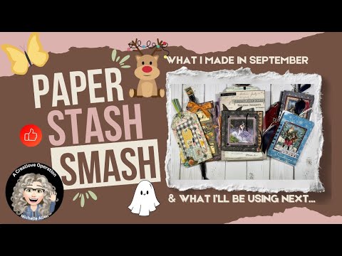 Видео: Что я сделала в сентябре и что собираюсь разбить в октябре, #бумажныйразгром