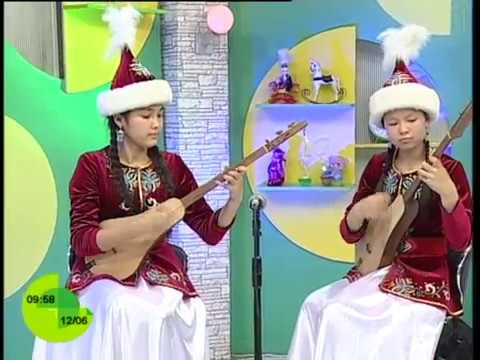 Видео: Абдубекова Фаризат ансамбль Мурас "Ак тамак кок тамак" А. Огонбаев