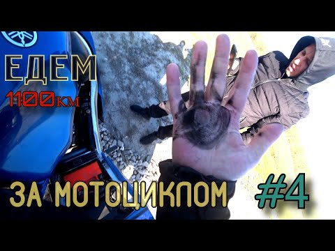 Видео: #4. ЕДЕМ ЗА МОТОЦИКЛОМ!!! 1100КМ!!! ЗАСТУЧАЛ МОТОР!!!