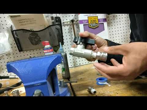 Видео: Как собрать узел шарового крана